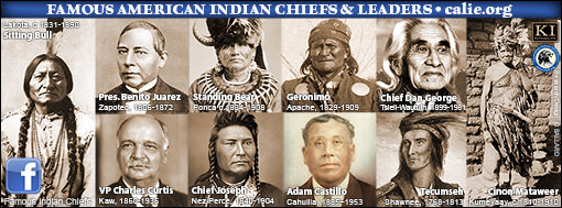 TOP 10 FAMOUS NATIVE AMERICAN INDIAN CHIEFS Warriors Leaders Of 