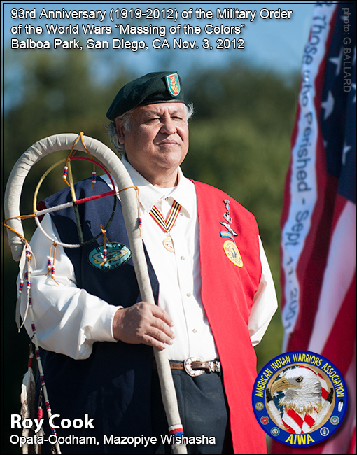 AMERICAN INDIAN WAR VETERAN