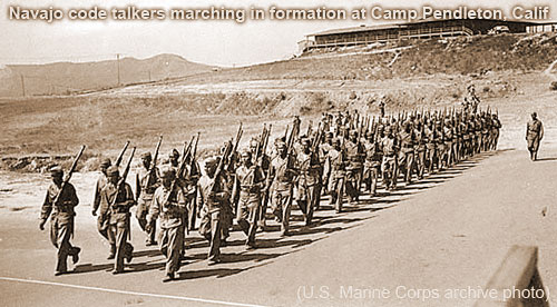 NAVAJO CODE TALKERS WW2 Native American Warriors History Series ...